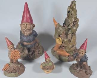 Tom Clarke gnome sculptures