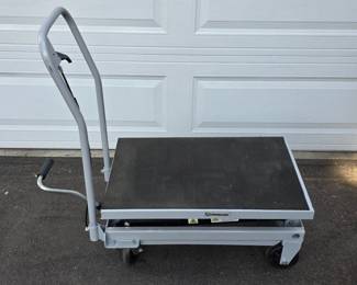 164 Strongway2SpeedHydraulicRapidXTLiftTableCart