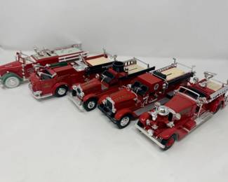 73 5DieCastTexacoFireTruckModels
