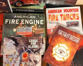 170 CollectionofFirefightingFireApparatusBooks