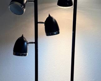 27 PairofBlackMultiLightFloorLamps