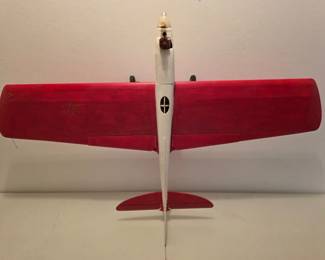 42 VintageTopFlitePeacemakerControlLineStuntModelAirplane