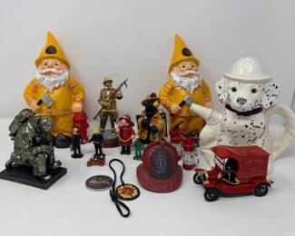 78 FirefighterMemorabiliaandDecorativeCollectiblesLot