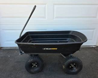190 GorillaCartsPolyGardenDumpCart