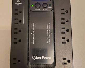111 CyberPowerEC850LCDEcologicUPSUninterruptiblePowerSupply