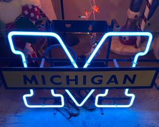 U of M Neon Sign