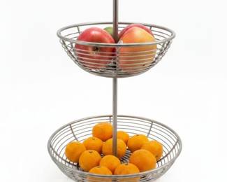 TwoTier Wire Fruit Basket