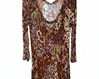 Womens Grey Evening Gown and Matching Cardigan Set