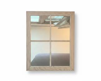 Sintosin Farmhouse Window Pane Wall Mirror