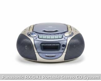 Panasonic RXDX Portable Stereo CD System