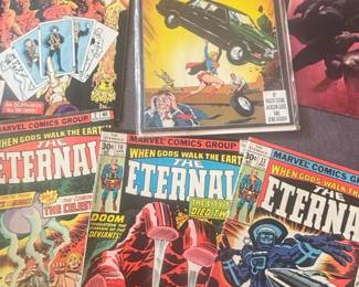Vintage Marvel The Eternals Comic Book Lot