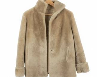 Vintage Genuine Shearling Sheepskin Coat
