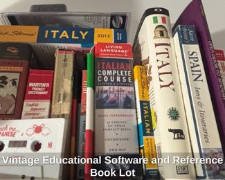 Vintage Educational Software and Reference Book Lot second image