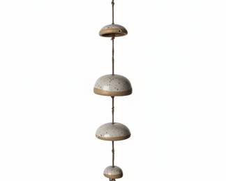 Ceramic Tiered Wind Chime