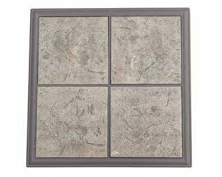 Metal Frame Ceramic TileTop Patio Table