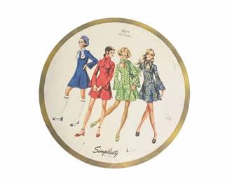 Vintage Round Hat Box Trio second image