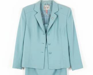 Le Suit Skirt Suit and Nine West Accessories Set