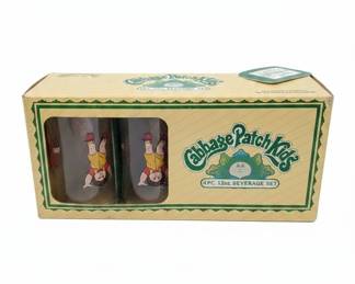 Vintage Cabbage Patch Kids Piece oz Beverage Set by Wheaton Manor