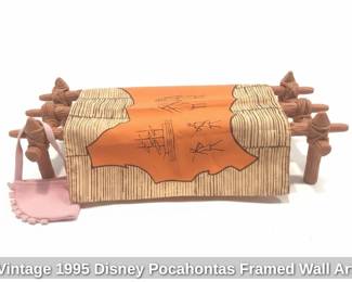 Vintage Disney Pocahontas Framed Wall Art second image