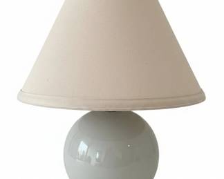 Modern Minimalist Ceramic Sphere Table Lamp second image