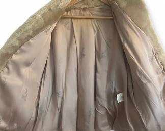 Vintage Shearling Lamb Fur Coat