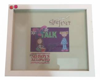 Girl Talk Sleepover Framed Wall Art