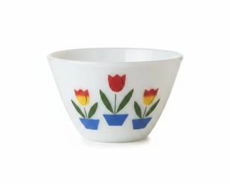 Vintage Fire King Tulip Milk Glass Kitchenware third image