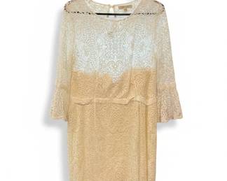 Womens Grey Evening Gown and Matching Cardigan Set second image