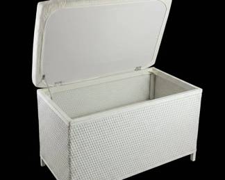 Vintage The Berry Twins Wicker Baby Doll Changing Table second image