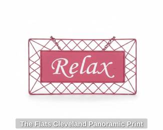 The Flats Cleveland Panoramic Print