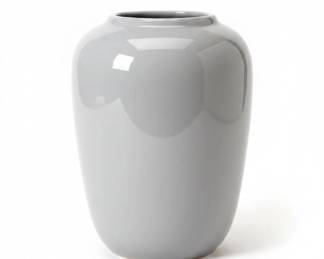 Minimalist White Ceramic Vase