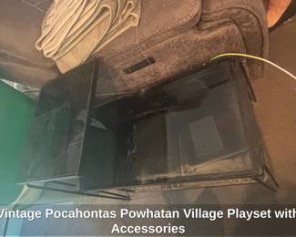 Vintage Pocahontas Powhatan Village Playset with Accessories third image