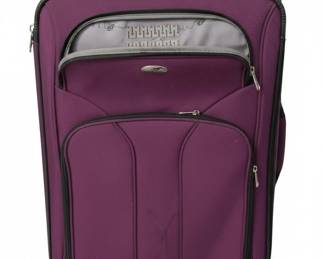 American Tourister Kix . Softside CarryOn Spinner Suitcase  Hyper Violet