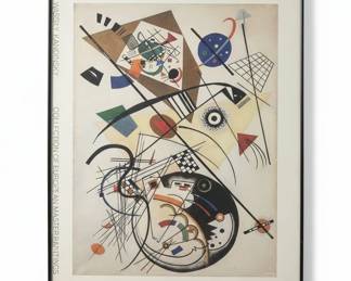 Wassily Kandinsky Transverse Line Decorative Print