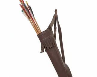Vintage Recurve Bows and Archery Wall Display second image