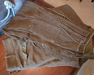 Antique military pants