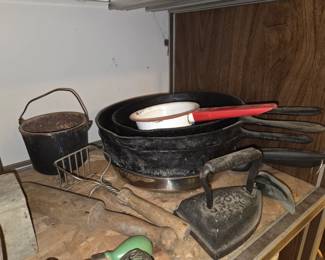 Cast-iron skillets