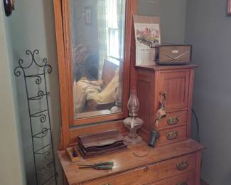 Antique Hatbox dresser