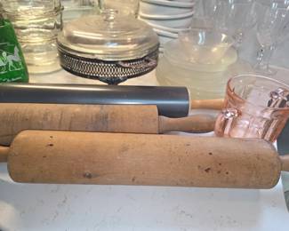 Antique rolling pins