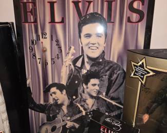Elvis wall clock