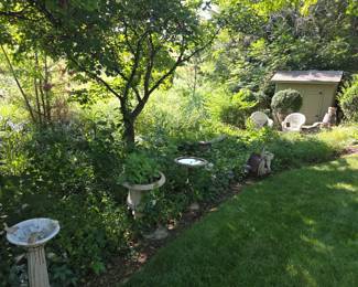 Bird baths