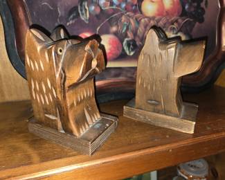 Vintage bookends