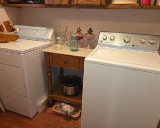 Maytag washer and dryer