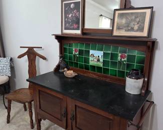 Victorian washstand