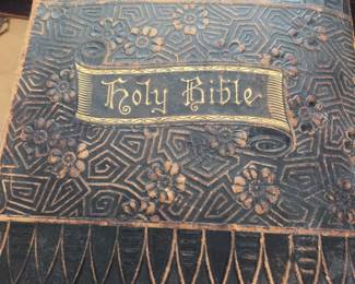 Antique bible