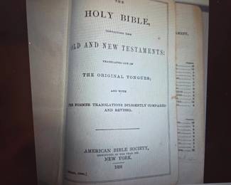 1916 Holy Bible