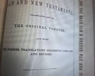 1921 Holy Bible