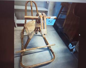 Mid Century modern Rocking Horse