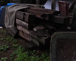 Rough cut beams