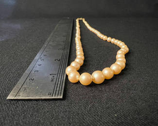 Lot 139: Three Vintage Pearl necklaces